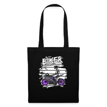 Motorcycle Lifestyle / Motorcycle / Motorcycle biker - Tote Bag - black - Front
