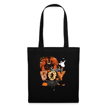 Spooky Boy Halloween Creeper Gift - Tote Bag - black - Front