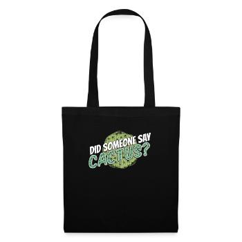 Cactus Garden Juicy - Tote Bag - black - Front
