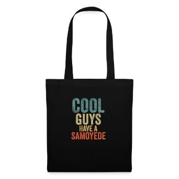 Cool Guys have a samoyede - Tote Bag - black - Front