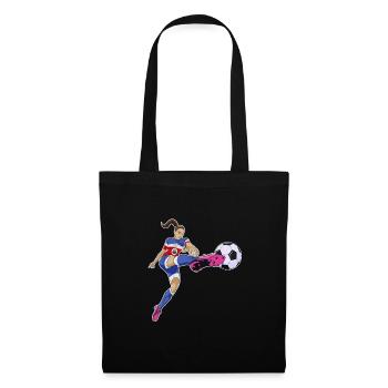 Costa Rica Équipe nationale de football I Football Costa - Sac en tissu - noir - Devant
