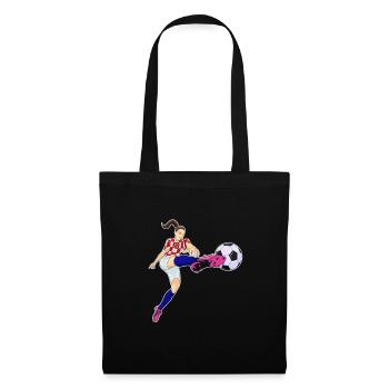 Équipe de Croatie de football I Football Croatie - Sac en tissu - noir - Devant