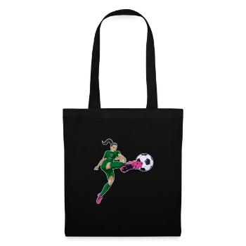 Équipe nationale arabe de football I Football Arabie saoudite - Sac en tissu - noir - Devant