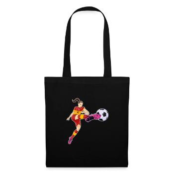 Équipe d’Espagne de football I Football Espagne - Sac en tissu - noir - Devant