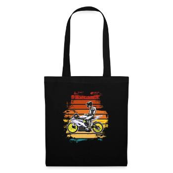 Motorcycle Lifestyle / Motorcycle / Motorcycle biker - Tote Bag - black - Front