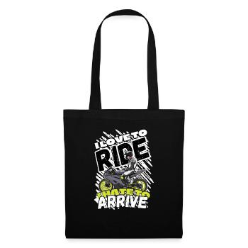 Motorcycle Lifestyle / Motorcycle / Motorcycle biker - Tote Bag - black - Front