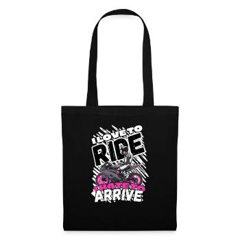 Motorcycle Lifestyle / Motorcycle / Motorcycle biker - Tote Bag - black - Front