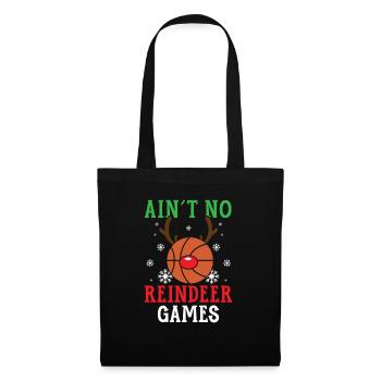 Basketball Player Sport Merry Xmas Christmas Day - Tote Bag - black - Front