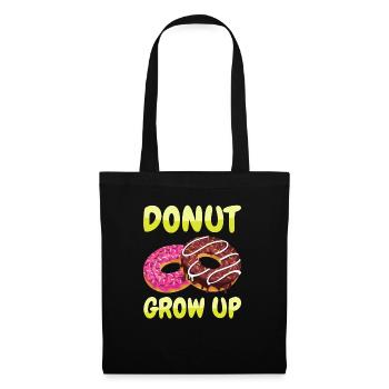 Donut Grow Up Donuts - Tote Bag - black - Front