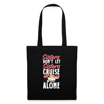 Cruise Ship Vacation Sister Girl - Tote Bag - black - Front