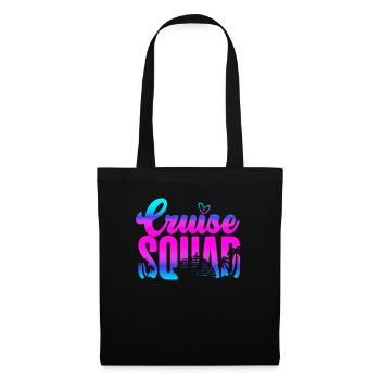 Bateau de croisière Vacances Amies - Sac en tissu - noir - Devant