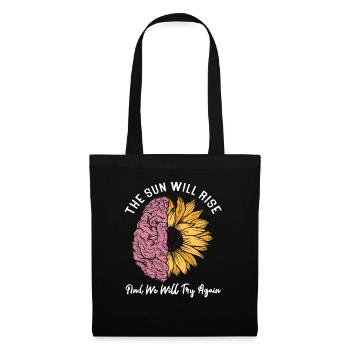 Anxiety Depression Mental Health - Tote Bag - black - Front