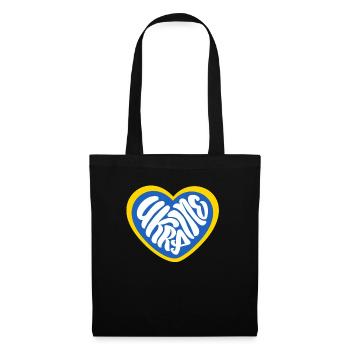 Stand with Ukraine Peace No War - Tote Bag - black - Front
