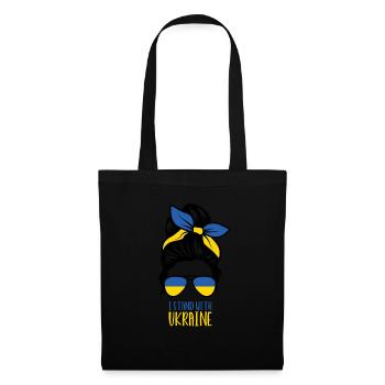 Stand with Ukraine Peace No War - Tote Bag - black - Front