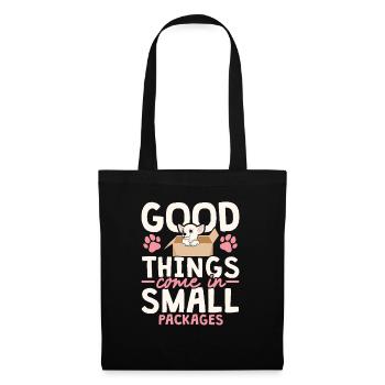 Good Things Come In Small Packages Chihuahua Dog - Tote Bag - black - Front