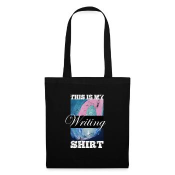 This is my writing shirt writer writer - Tote Bag - black - Front