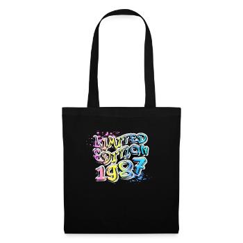 Édition limitée 1987 Graffiti - Sac en tissu - noir - Devant