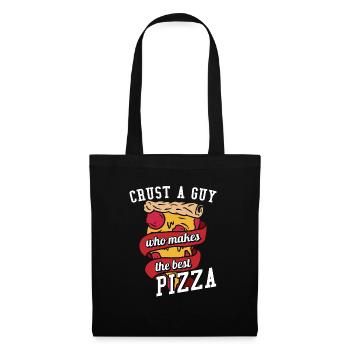 Pizza Baker Pizza Lovers Pizza Gift - Tote Bag - black - Front