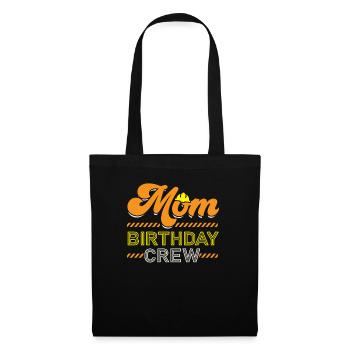 Mom Birthday Crew Construction Worker Profession - Tote Bag - black - Front