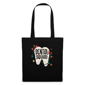 Future Dentist Dentistry Hygienist Dental Squad - Tote Bag - black - Front