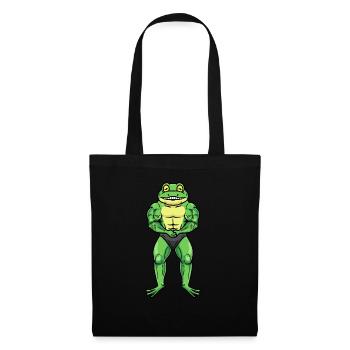 Frog Fitness Gym Motivation - Tote Bag - black - Front