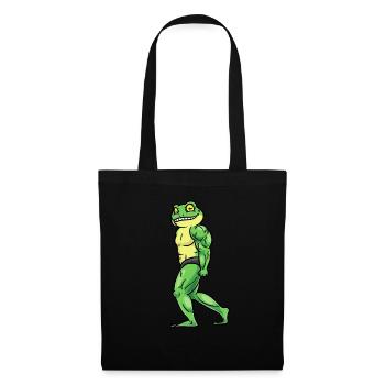 Frog Fitness Gym Motivation - Tote Bag - black - Front