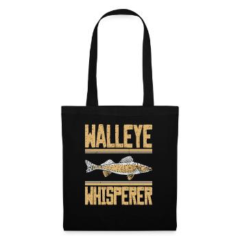 Pikeperch Whisperer - Sac en tissu - noir - Devant