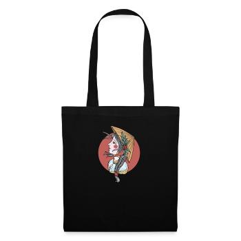 Vietnam I Saigon Scooter Pho Bo Motif de voyage pour - Sac en tissu - noir - Devant