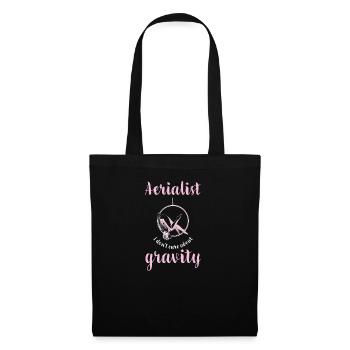 Aerial Silks I acrobatics dancer yoga design for - Tote Bag - black - Front