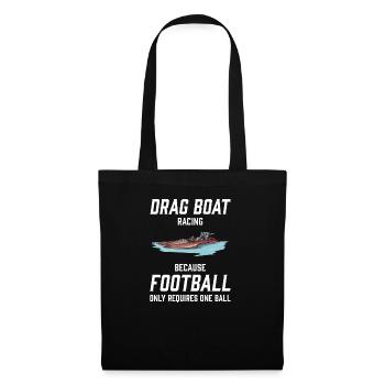 Drag Boat Racing I Drag Boat Driver Speedboat - Stoffbeutel - Schwarz - Vorne