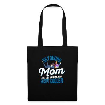 Skydiving Mom Skydiver Mother's Day Suitable - Tote Bag - black - Front