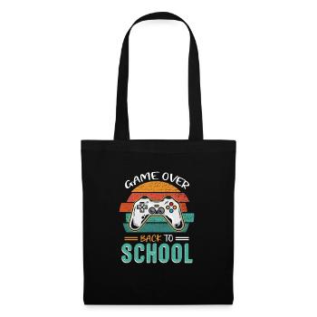 School Child Start Game Over First Day of School - Tote Bag - black - Front