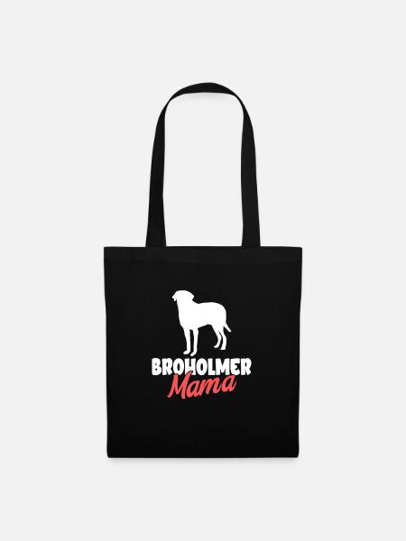 Broholmer Geschenk Hunde - Stoffbeutel - Schwarz