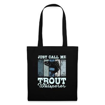 Just call me trout whisperer - Tote Bag - black - Front
