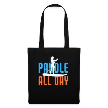 SUP Paddle Board Paddleboard - Sac en tissu - noir - Devant