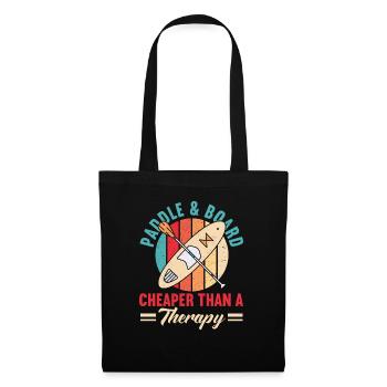 SUP Paddle Board Paddleboard - Sac en tissu - noir - Devant