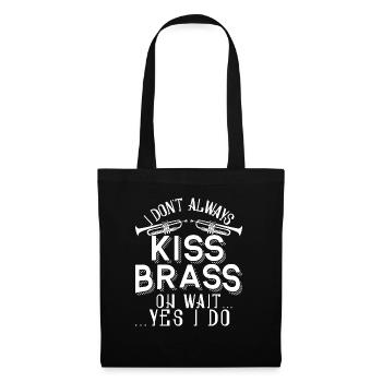 Trumpeter Trumpet Instrument Brass Music - Tote Bag - black - Front
