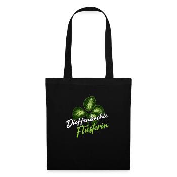 Dieffenbachia Whisperer Plantes d’intérieur - Sac en tissu - noir - Devant