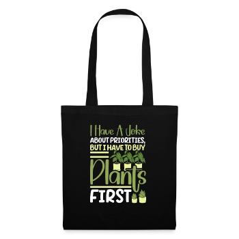 Plant Lovers Gardening Garden Gardeners - Tote Bag - black - Front