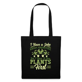 Amoureux des plantes Jardinage Jardiniers - Sac en tissu - noir - Devant