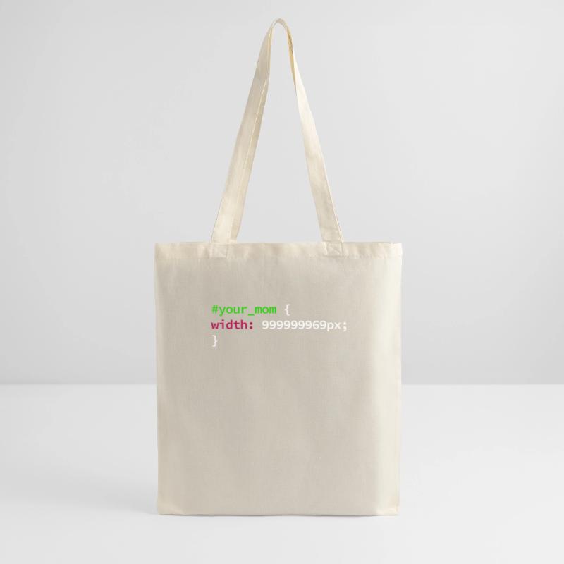 Code de codage des développeurs de programmeurs Web et CSS Sac en tissu