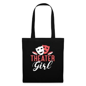 Actrice Drame Broadway Musical Theater - Sac en tissu - noir - Devant