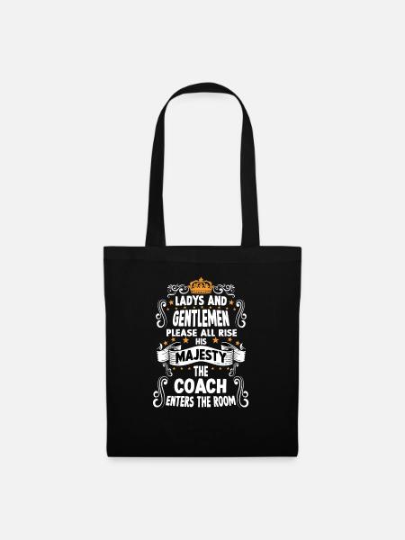Trainer T Fun Spruch Trainer - Stoffbeutel - Schwarz