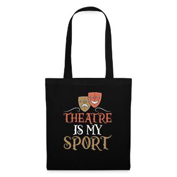 Actrice Drame Broadway Musical Theater - Sac en tissu - noir - Devant
