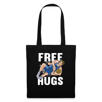 Lutte Lutte Cadeau de lutteur lutteur - Sac en tissu - noir - Devant