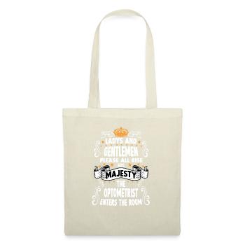 Optician T funny saying motif optician - Tote Bag - nature - Front