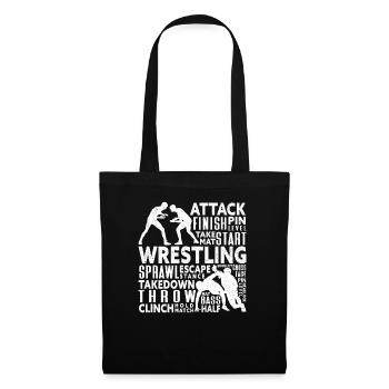 Wrestling Wrestling Wrestler Wrestler Gift - Tote Bag - black - Front