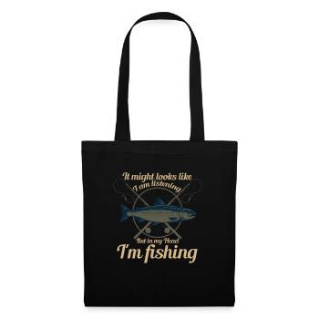 It may look like I'm - Tote Bag - black - Front