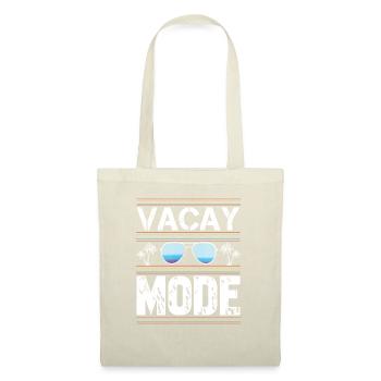 Vacay-Modus-Urlaubs-Road-Trip-Urlaubs-Outfit - Stoffbeutel - Natur - Vorne