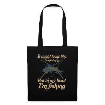 It may look like I'm - Tote Bag - black - Front